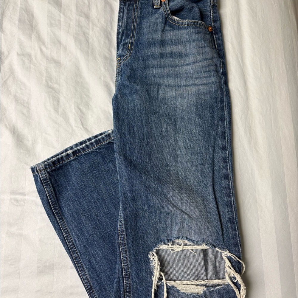 Levi's Classic Blue Denim Jeans